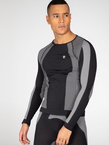 PROTEST Unterhemd 'CARSON' in Schwarz: Vorderseite