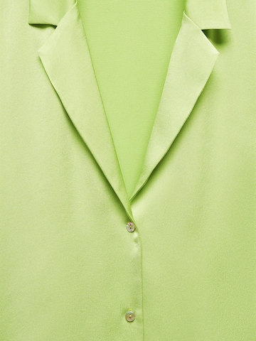 MANGO Blouse 'SASSA' in Groen