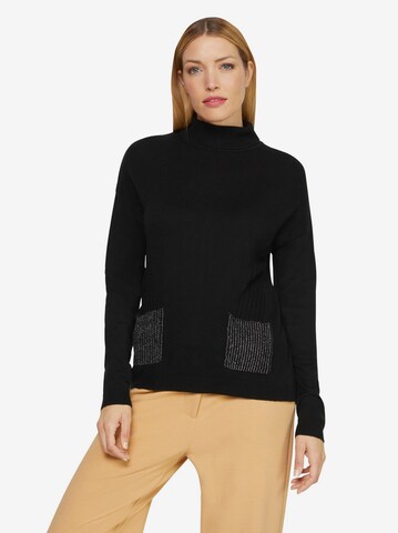 Pull-over Rick Cardona by heine en noir : devant