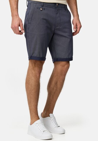 INDICODE JEANS Regular Shorts 'Cuba' in Blau