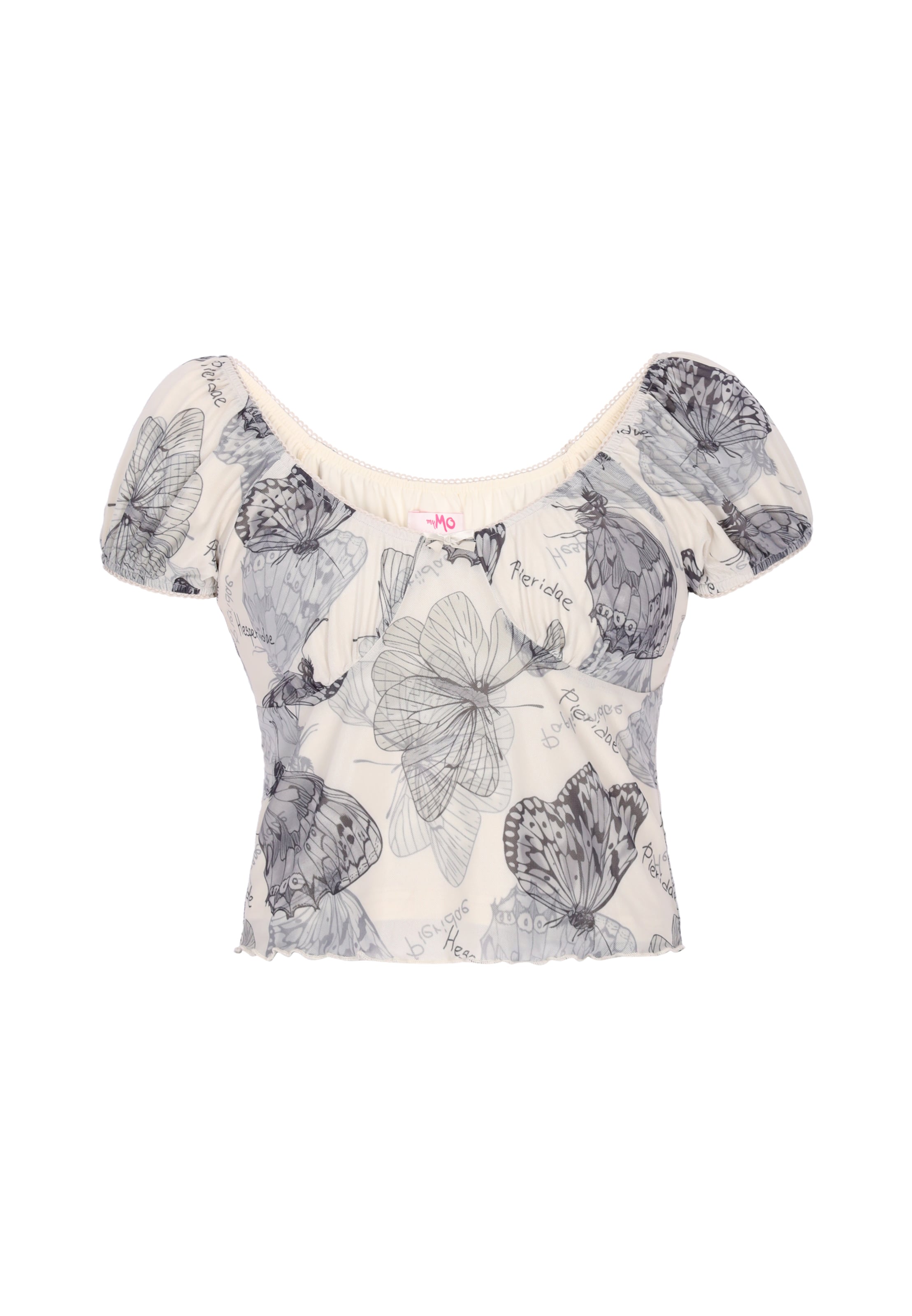 MYMO Bluse in Grau: Vorderseite