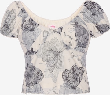 MYMO - Blusa em cinzento: frente
