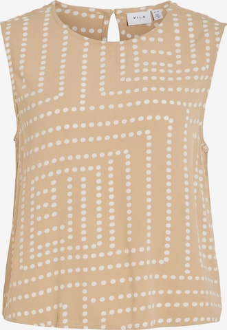 Camicia da donna 'VIFrelli' di VILA in beige: frontale