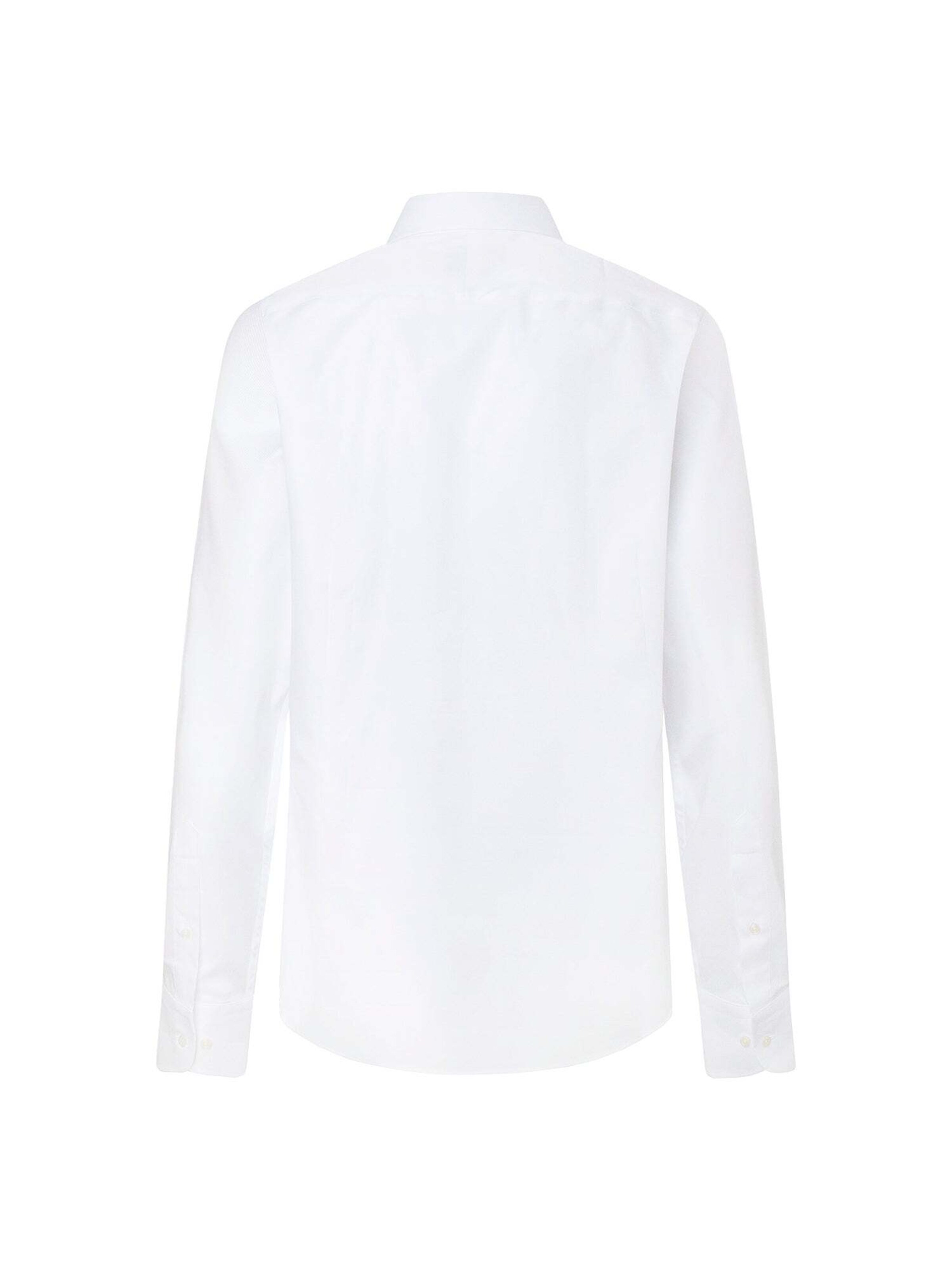 Hackett London Slim Fit Hemd 'Royal' in Weiß