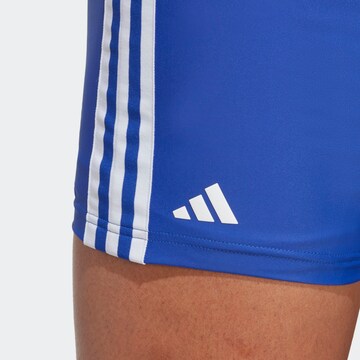 ADIDAS PERFORMANCE Athletic Swim Trunks in Blue