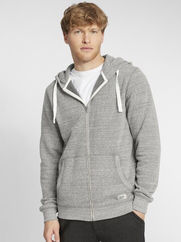 BLEND Sweatjacke 'BHNix' in Grau: Vorderseite