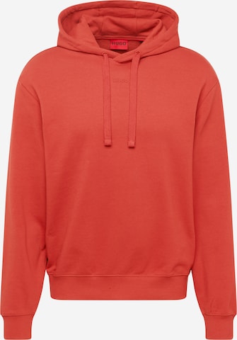HUGO Red Sweatshirt 'DAPO' in Rot: predná strana