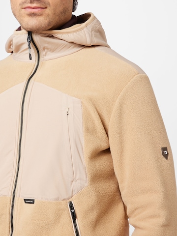 Veste en polaire 'KUIPER' Krakatau en beige