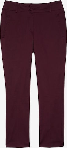 Pantalon Fiorella Rubino en rouge : devant
