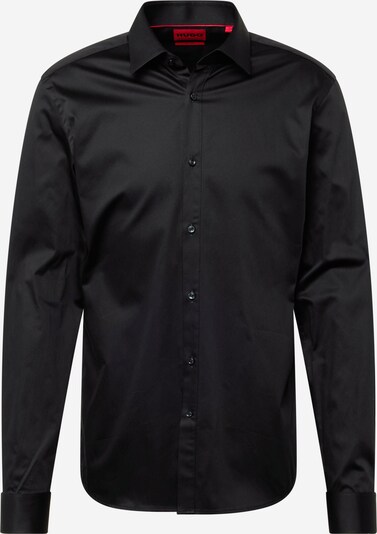 HUGO Zakelijk overhemd 'King' in de kleur Zwart, Productweergave