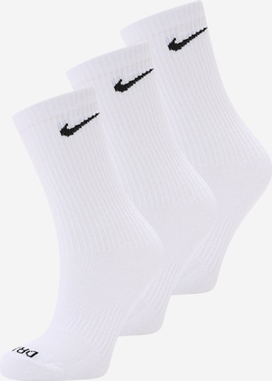 Nike Sportswear Urheilusukat 'Everyday Plus' värissä musta / valkoinen, Tuotenäkymä