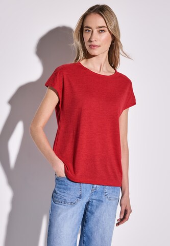 STREET ONE Shirt in Red: front