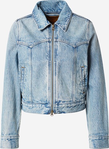 LEVI'S ® Übergangsjacke 'Zip Slim Trucker' in Blau: predná strana