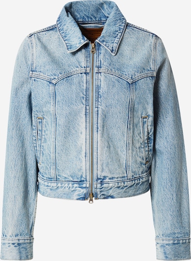 LEVI'S ® Veste mi-saison 'Zip Slim Trucker' en bleu clair, Vue avec produit