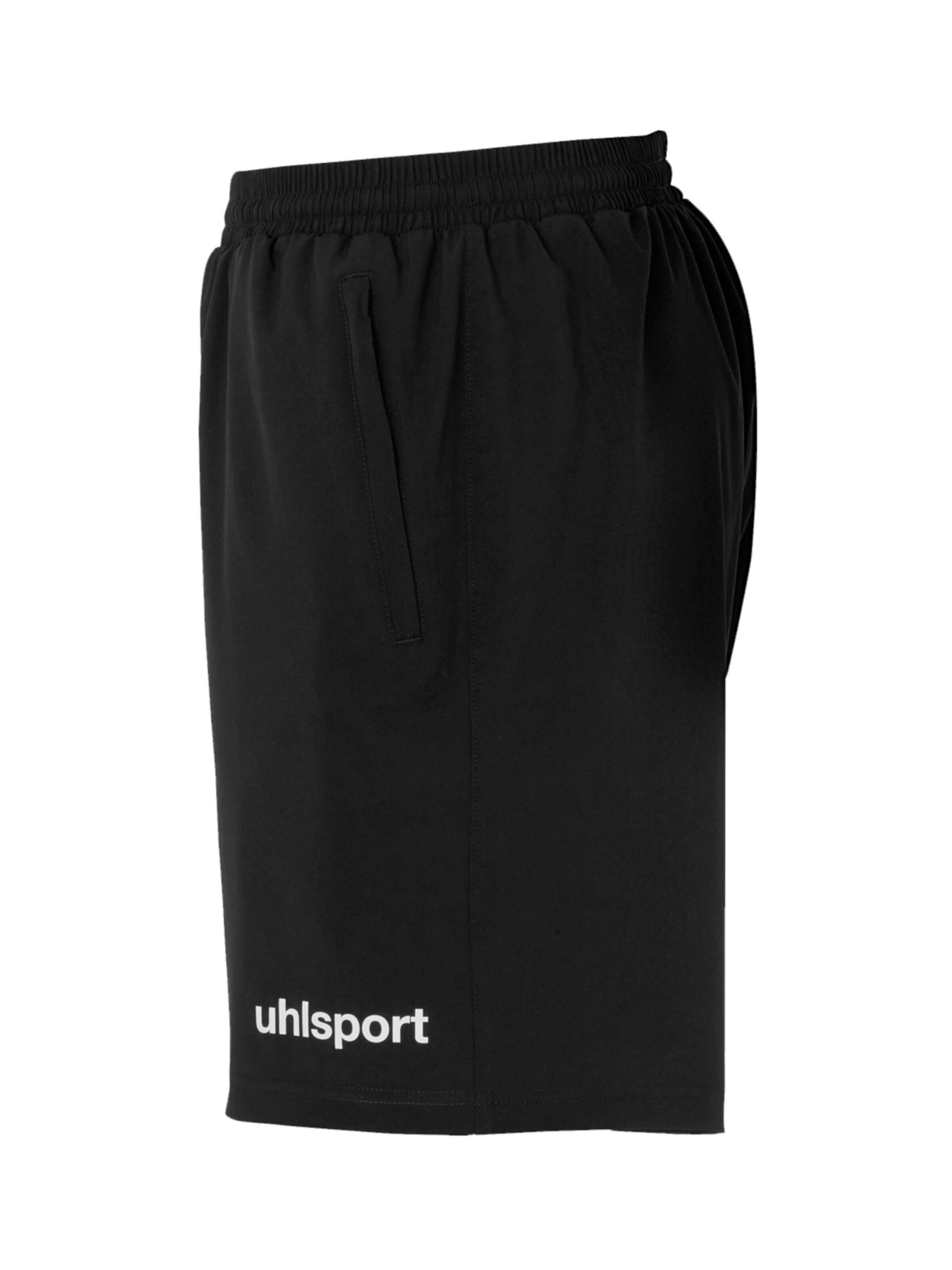 UHLSPORT Regular Workout Pants 'Essential Evo' in Black