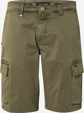 No Excess Cargo trousers in Green: front