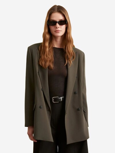 Dilvin Veste d’hiver 'Jacken' en S en olive, Vue avec produit