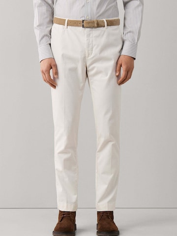 Hackett London Slim fit Chino trousers 'KENSINGTON ' in White: front