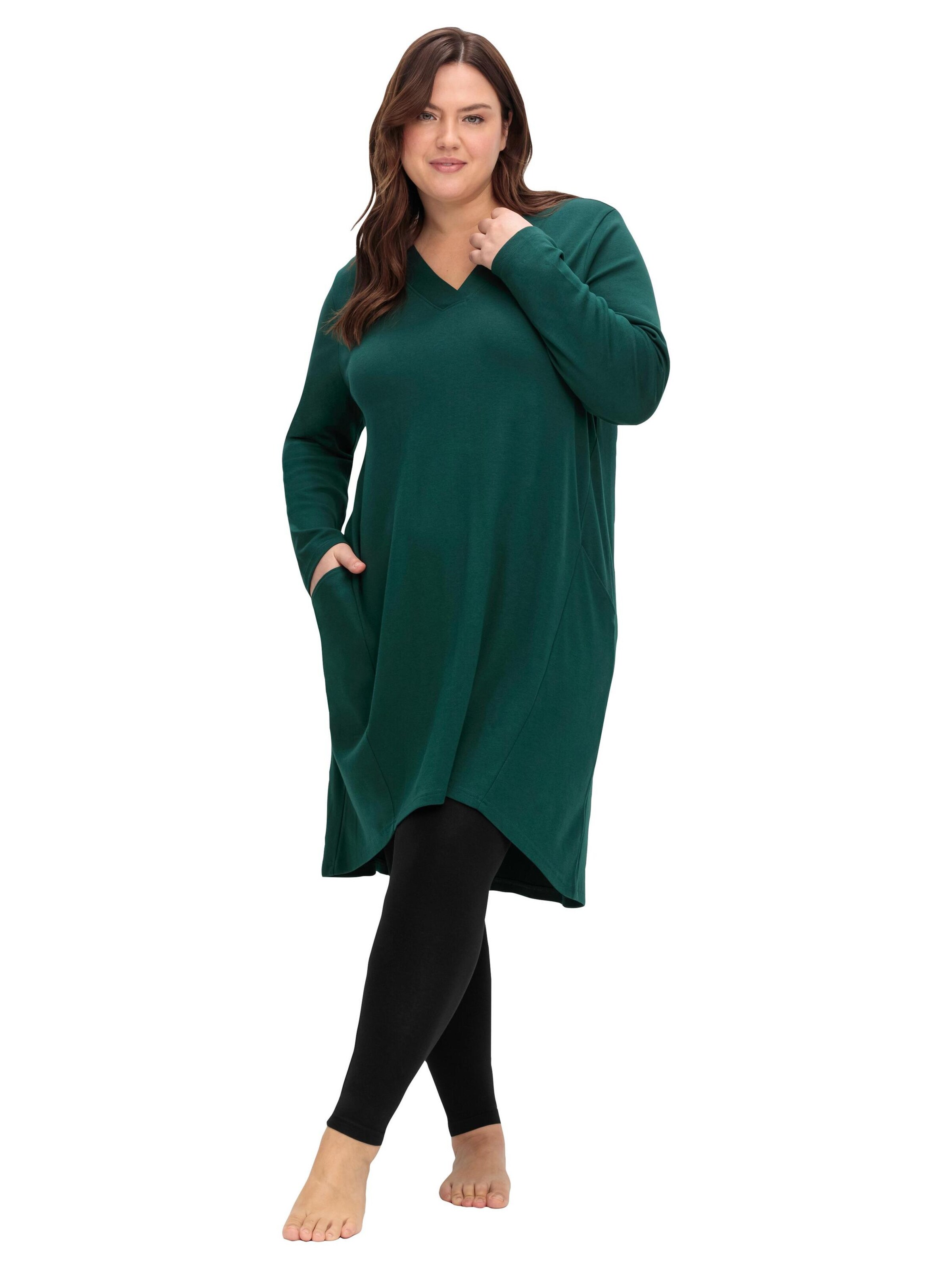 Robe SHEEGO en vert : devant