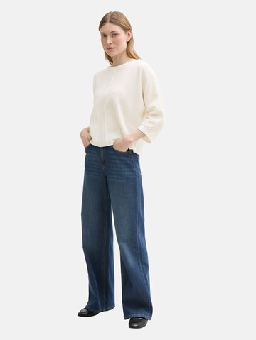 Pull-over TOM TAILOR en blanc
