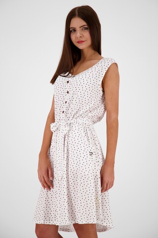 alife & kickin Kleid 'ScarlettAK' in Weiß