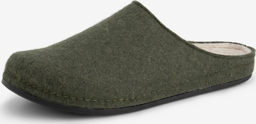Pantoufle 'Come Home ' Travelin en vert : devant