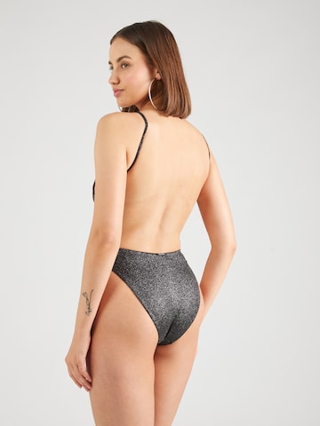 Calvin Klein Swimwear Bustier Badedragt i sølv