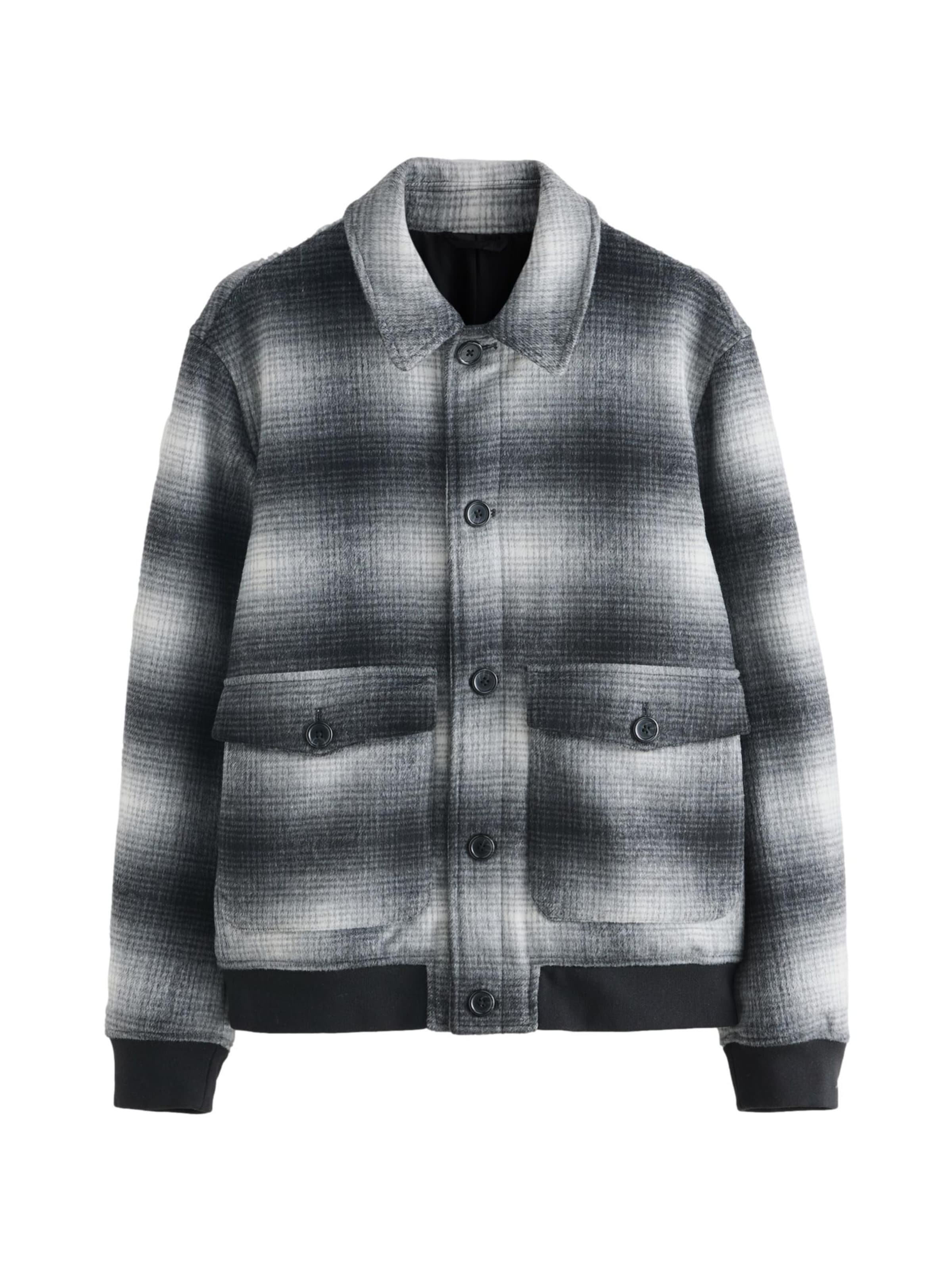 Veste mi-saison Next en gris : devant