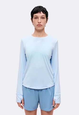 NIKE Performance shirt 'ONE CLASSIC' in Blue: front