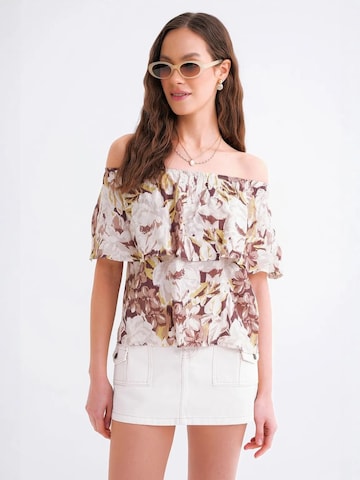MixRay Blouse in Gemengde kleuren