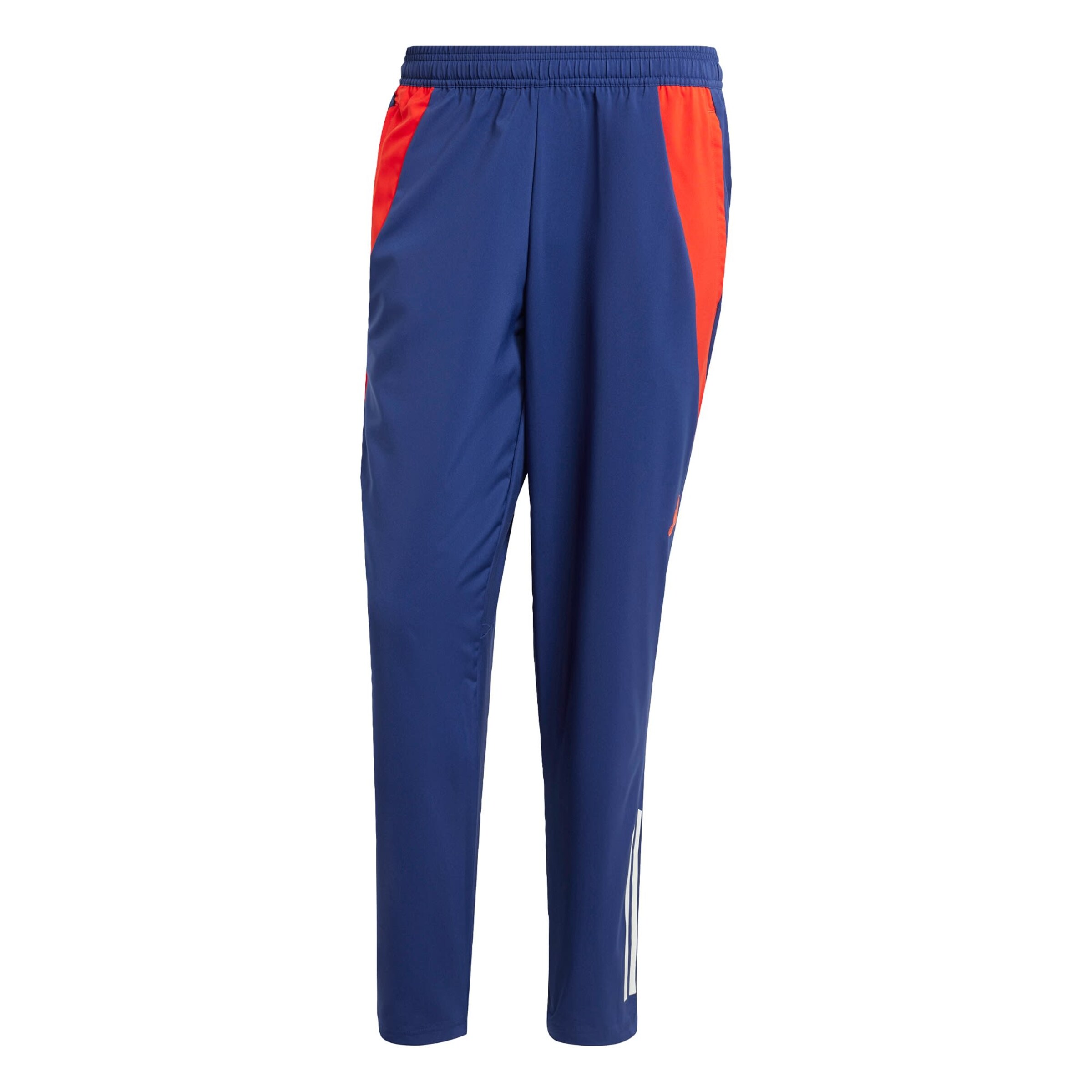 ADIDAS PERFORMANCE Tapered Sporthose 'Olympique Lyonnais Tiro 24' in Blau: Vorderseite
