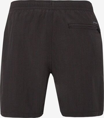 PROTEST Badeshorts 'FAST' in Schwarz: Vorderseite