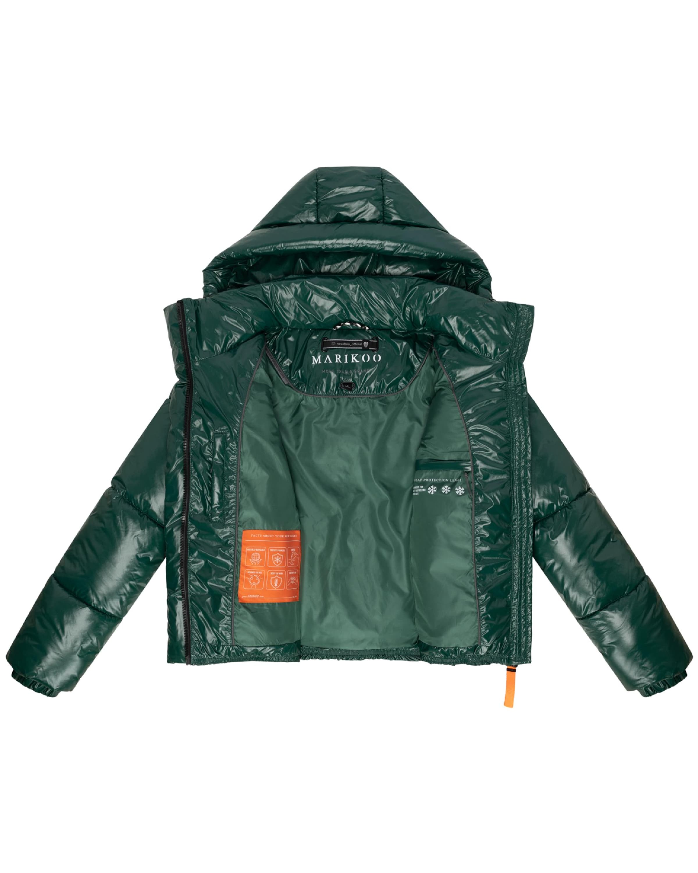 Veste d’hiver 'Skyraa 16' MARIKOO en vert