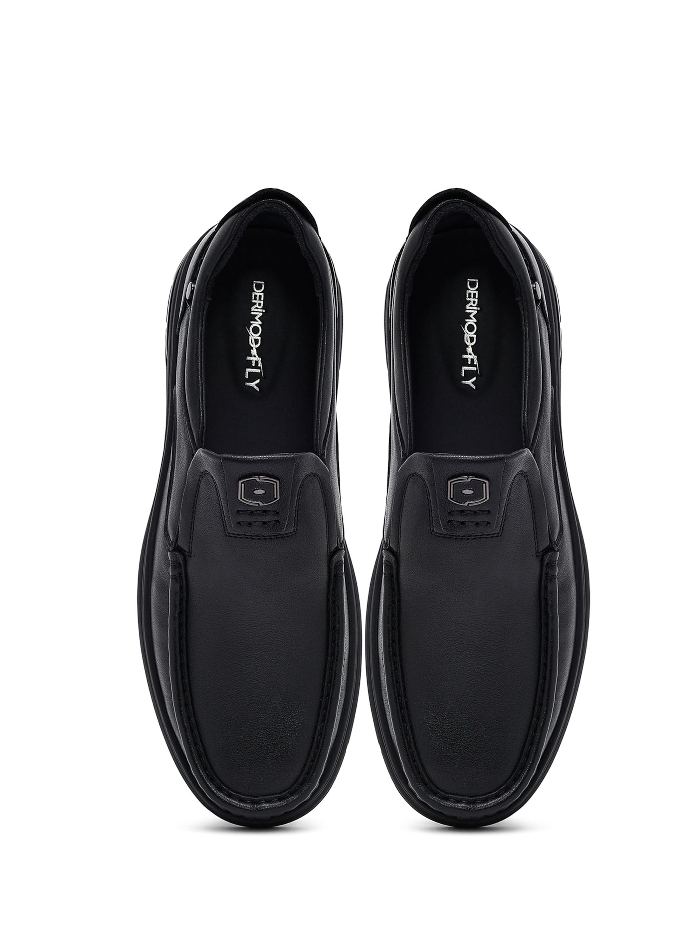 Derimod Slipper in Schwarz