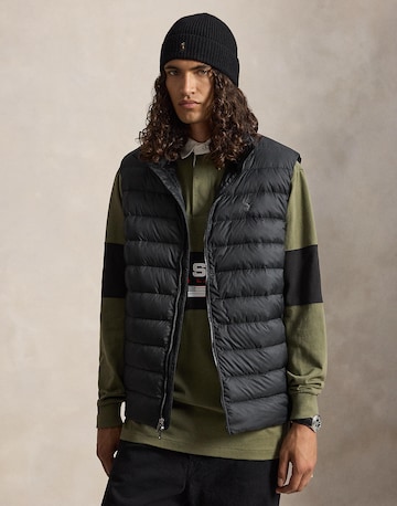 Polo Ralph Lauren Big & Tall Brezrokavnik | črna barva: sprednja stran