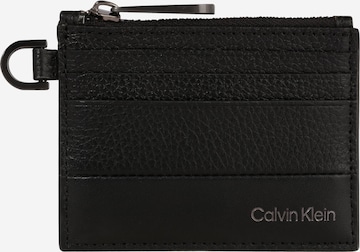 Calvin Klein Pouzdro – černá: přední strana