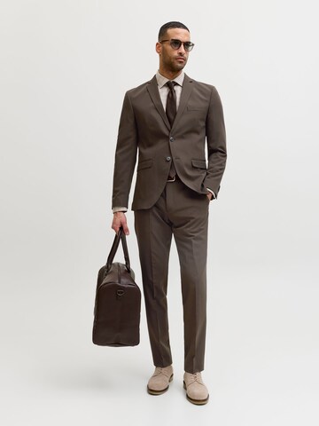 Jack & Jones Premium Slim fit Suit 'JPRFranco' in Brown