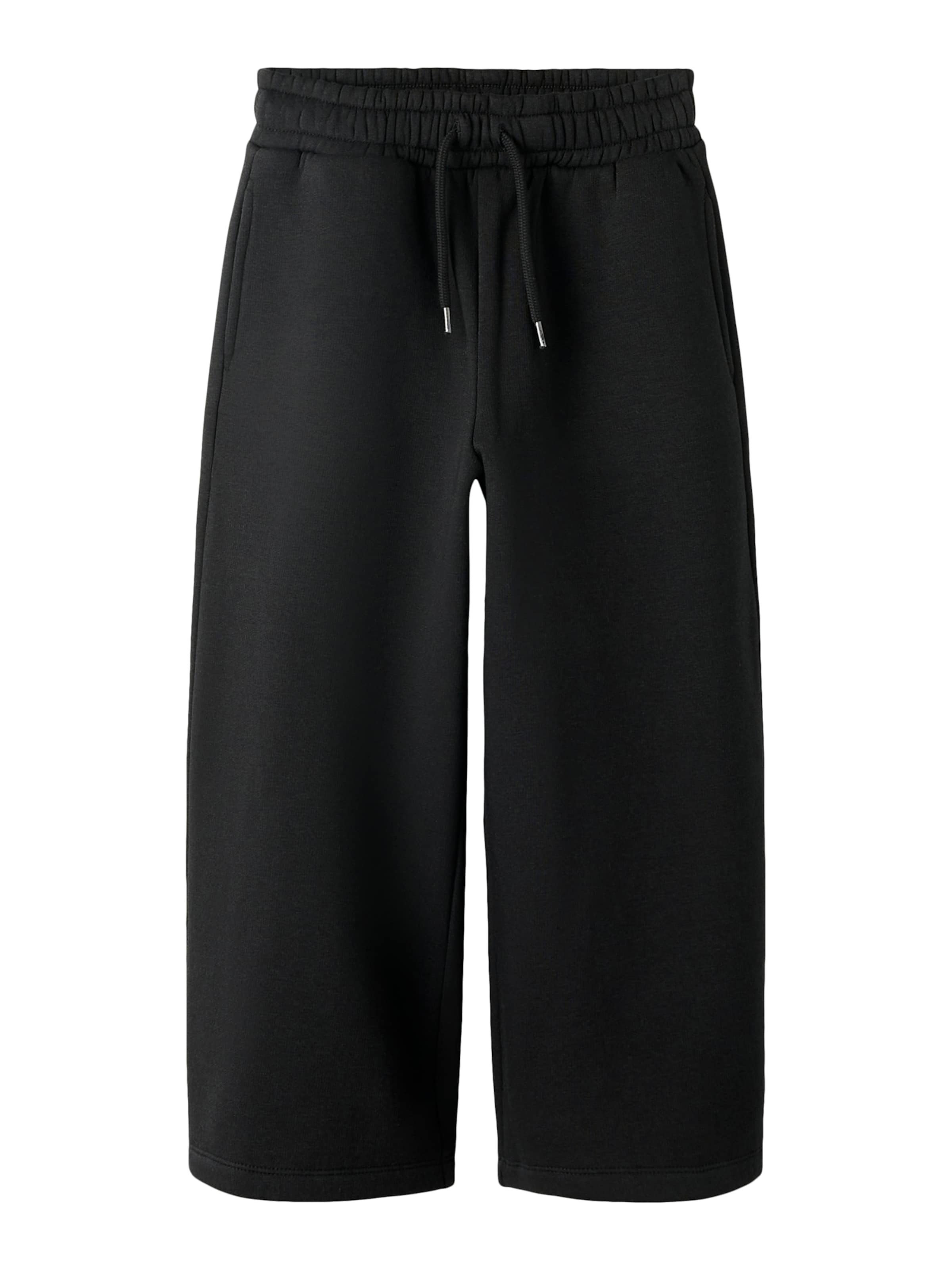 NAME IT - Pierna ancha Pantalón 'NKMNASIR' en negro: frente
