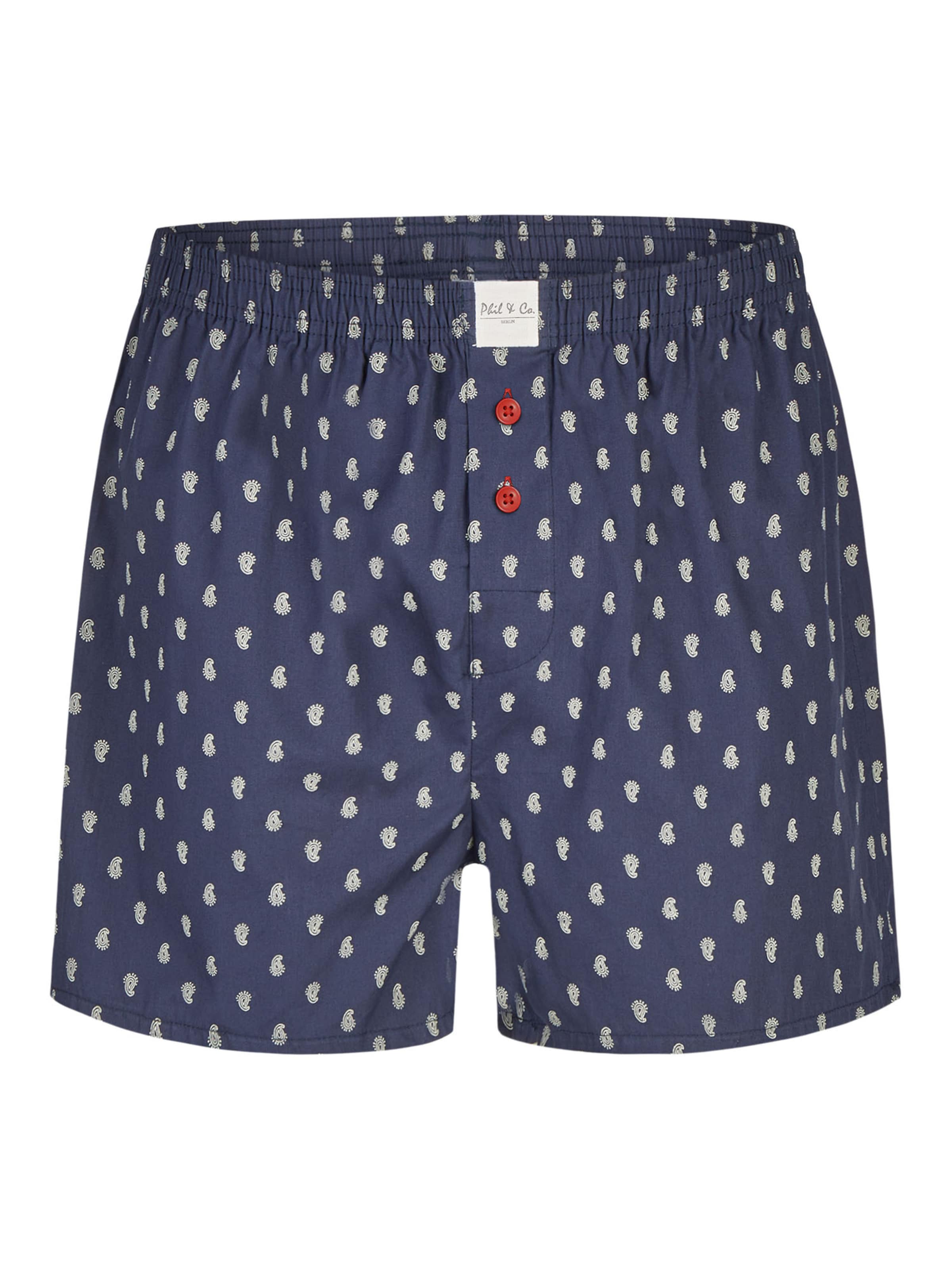 Phil & Co. Berlin Boxershorts 'Classics' in Gemengde kleuren