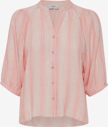 PULZ Jeans Blouse ' Pzlaila' in Roze: voorkant