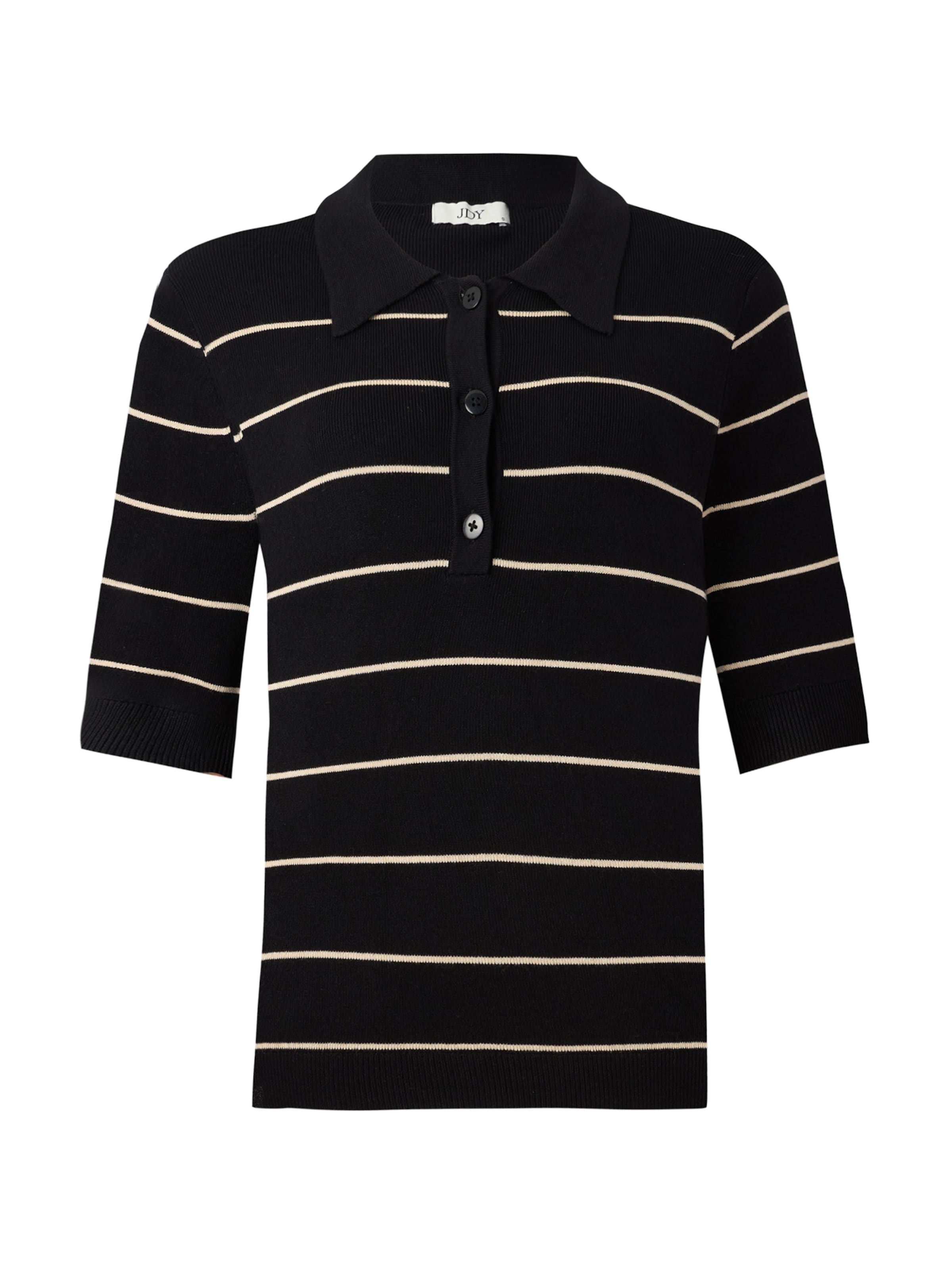 JDY Πουλόβερ 'JDYBLOOM' σε μαύρο: μπροστά