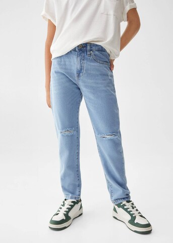 MANGO KIDS Regular Jeans i blå