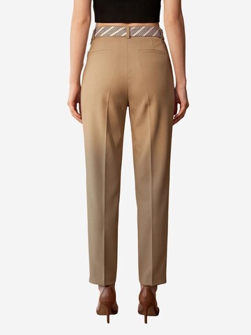 Regular Pantalon à plis My fashion en marron