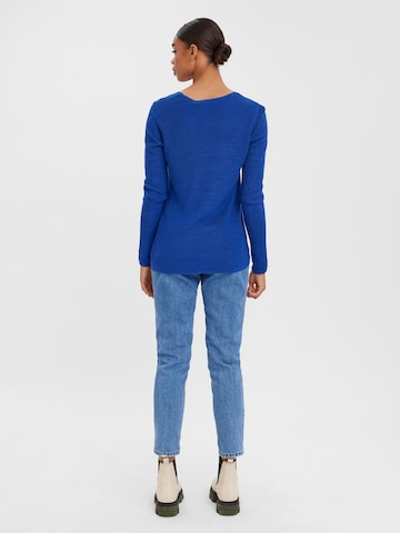 VERO MODA Sweater 'NEW LEXSUN' in Blue
