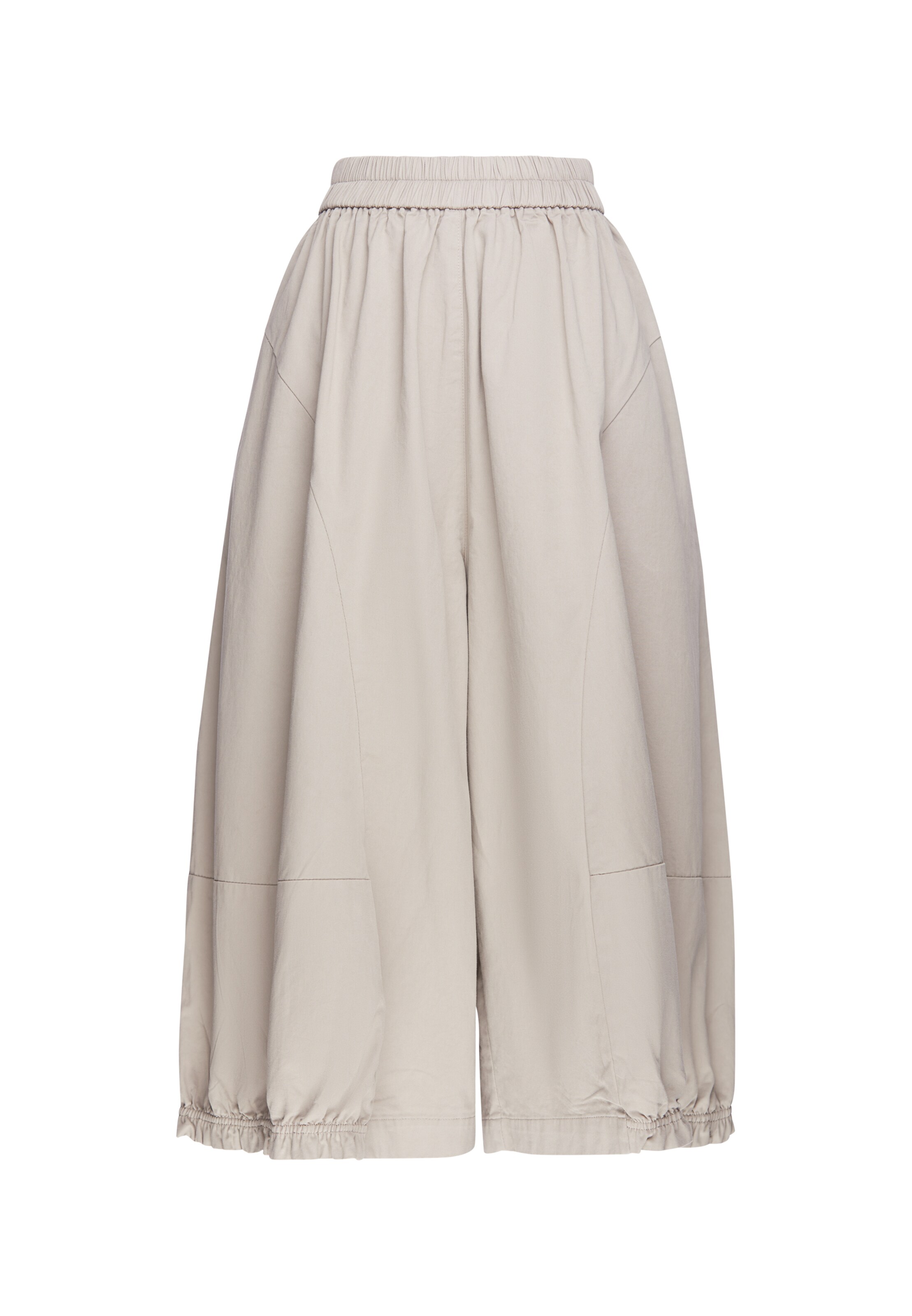 usha WHITE LABEL - Calças em cinzento: frente