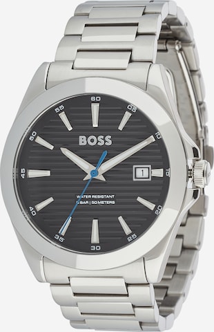 BOSSAnalogni sat 'STRIKE' - srebro boja: prednji dio