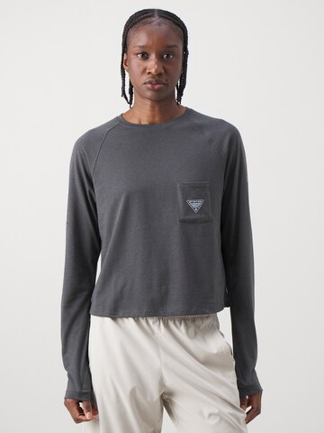 Tricou funcțional de la COLUMBIA pe negru: față