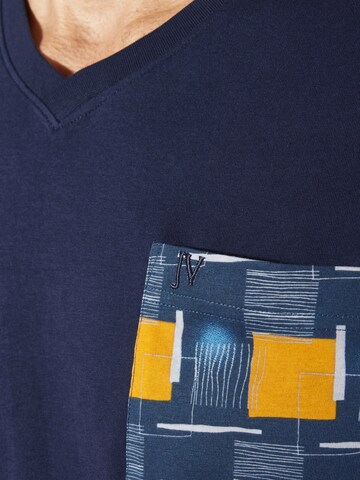 Jan Vanderstorm Pyjama lang 'Oenske' in Blauw