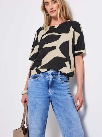 STREET ONE Blouse in Beige: front