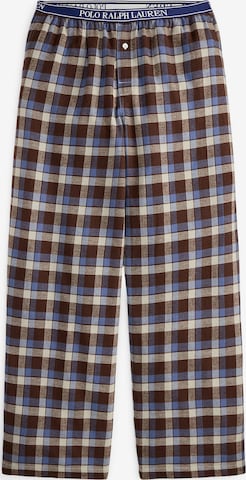 Pantalon de pyjama ' Cozy Flannel ' Polo Ralph Lauren en beige : devant